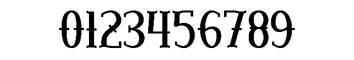 Stroce Font OTHER CHARS