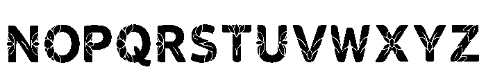 Stroke Regular Font UPPERCASE