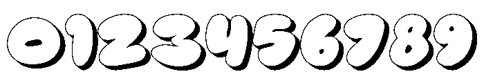 Strokid - Shadow Font OTHER CHARS