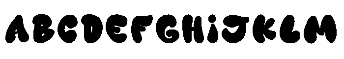 Strokid Font UPPERCASE