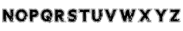 Strong Army Regular Font LOWERCASE