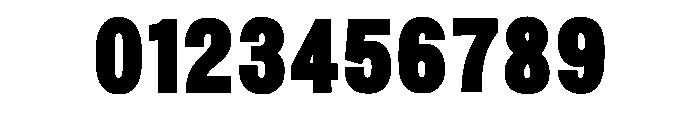 Strong Bold Regular Font OTHER CHARS