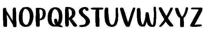 Strong Bridge Regular Font UPPERCASE