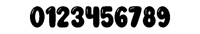 Strong Bubble Regular Font OTHER CHARS