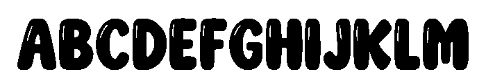 Strong Bubble Regular FONT