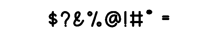 Strong Designer Font OTHER CHARS