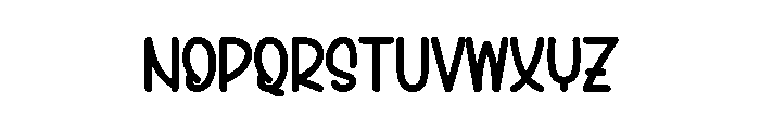 Strong Designer Font UPPERCASE
