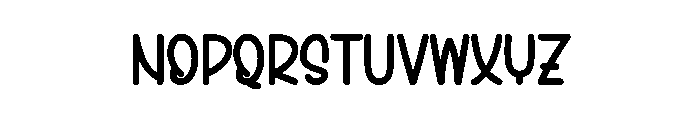 Strong Designer Font LOWERCASE