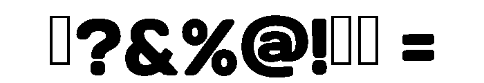 Strong Fighter Regular Font OTHER CHARS