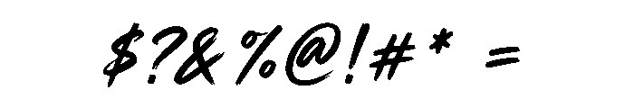Strong Spirit Font OTHER CHARS