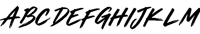 Strong Spirit Font UPPERCASE