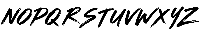 Strong Spirit Font UPPERCASE