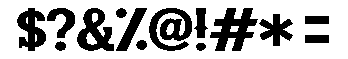 Strong Western Font OTHER CHARS