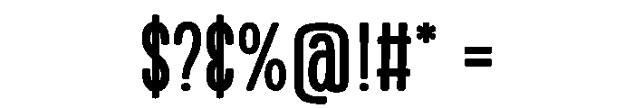 Strong Whisper Font OTHER CHARS