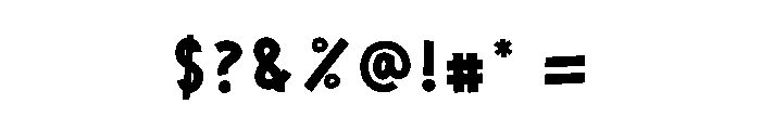 Stronger Dignity Font OTHER CHARS