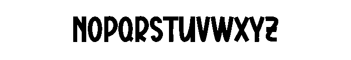 Stronger Dignity Font UPPERCASE