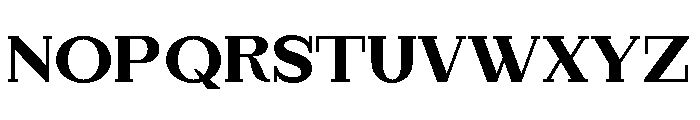 StructRock Black Expanded Font UPPERCASE