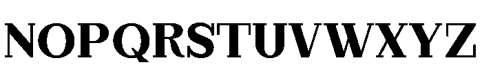 StructRock Black Semi Expanded Font UPPERCASE