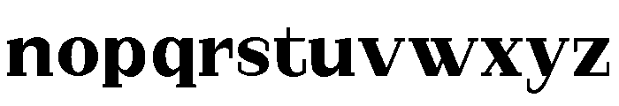 StructRock Black Semi Expanded Font LOWERCASE