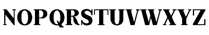 StructRock Black Font UPPERCASE