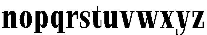 StructRock Bold Condensed Font LOWERCASE
