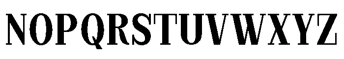 StructRock Bold Semi Condensed Font UPPERCASE