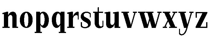 StructRock Bold Semi Condensed Font LOWERCASE