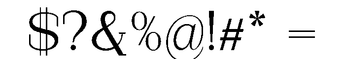 StructRock Expanded Font OTHER CHARS