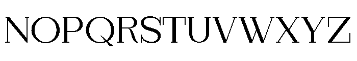 StructRock Expanded Font UPPERCASE