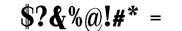 StructRock ExtBd SemiCond Font OTHER CHARS