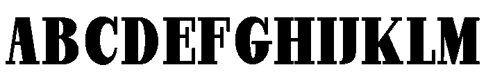 StructRock ExtBlk Cond Font UPPERCASE