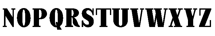 StructRock ExtBlk Cond Font UPPERCASE