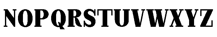StructRock ExtBlk SemiCond Font UPPERCASE