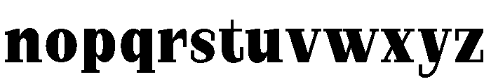 StructRock ExtBlk SemiCond Font LOWERCASE