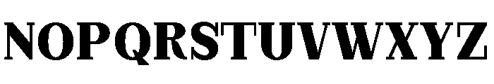 StructRock Extra Black Font UPPERCASE