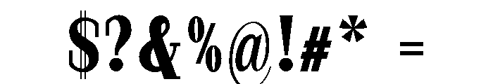 StructRock Extra Bold Condensed Font OTHER CHARS