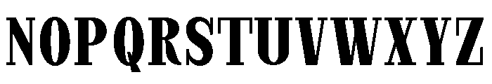 StructRock Extra Bold Condensed Font UPPERCASE
