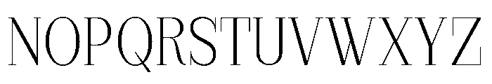 StructRock Extra Light Font UPPERCASE