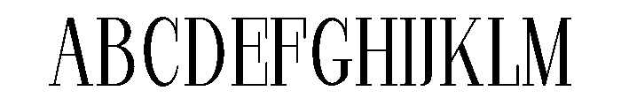 StructRock Light Semi Condensed Font UPPERCASE