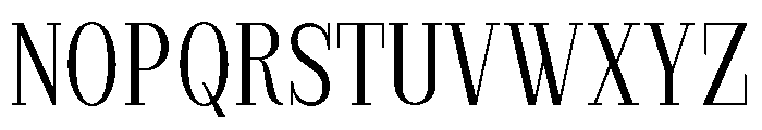 StructRock Light Semi Condensed Font UPPERCASE