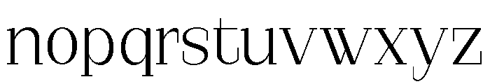 StructRock Light Semi Expanded Font LOWERCASE