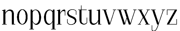 StructRock Light Font LOWERCASE