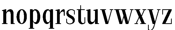 StructRock Med SemiCond Font LOWERCASE