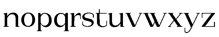 StructRock Medium Expanded Font LOWERCASE