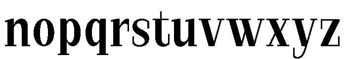 StructRock SemBd SemiCond Font LOWERCASE