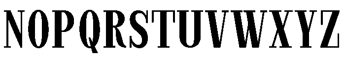 StructRock Semi Bold Condensed Font UPPERCASE
