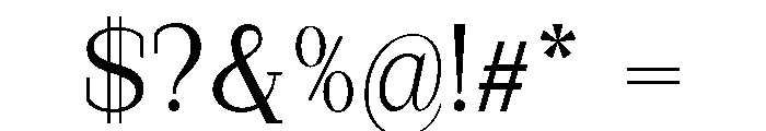 StructRock Semi Expanded Font OTHER CHARS