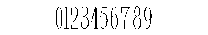 StructRock Thin Condensed Font OTHER CHARS