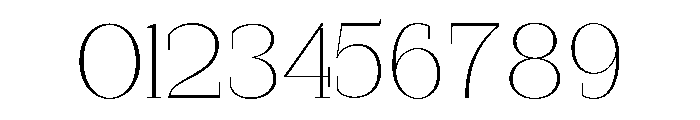 StructRock Thin Expanded Font OTHER CHARS