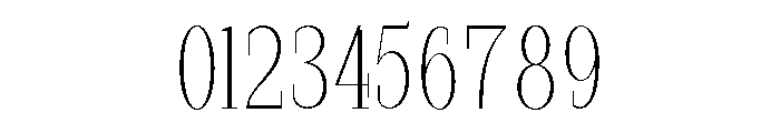 StructRock Thin Semi Condensed Font OTHER CHARS